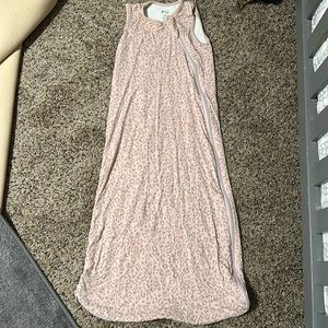 Kyte Baby sleep sack in Small Blush Leopard 1.0